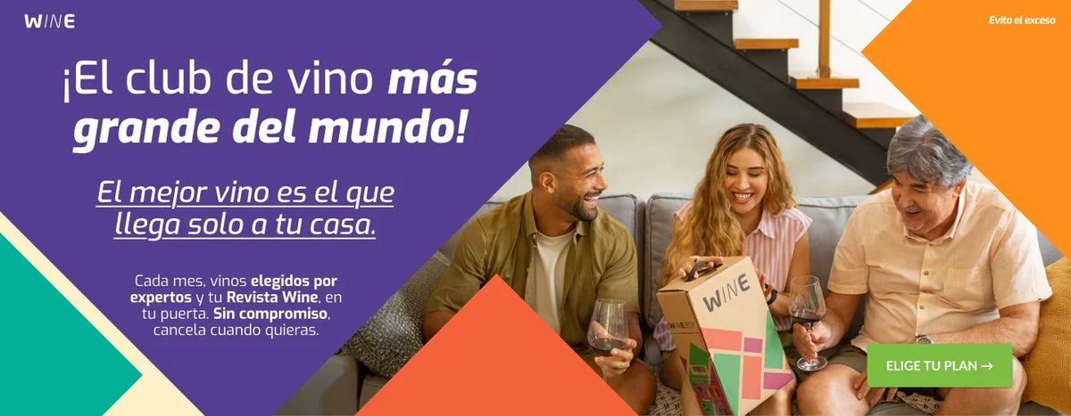 El club de vino más grande del mundo! El mejor vino es el que llega solo a tu casa. Cada mes, vinos elegidos por expertos y tu Revista Wine, en tu puerta. Sin compromiso, cancela cuando quieras.
